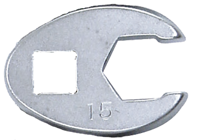 Hanefodsnøgle 3/8" 19 mm