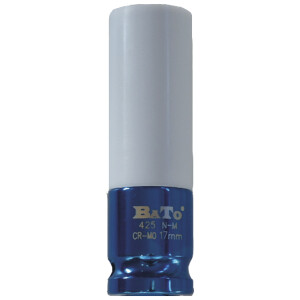 Krafttop m/plast 1/2"firk.17mm 6kt.
