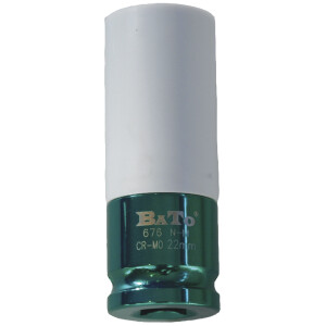 Krafttop m/plast 1/2"firk.22mm 6kt.