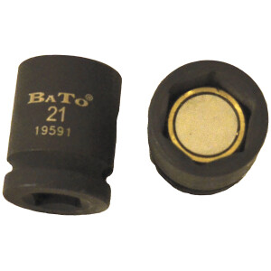 Krafttop magnet 1/2"firk. 21mm 6kt.
