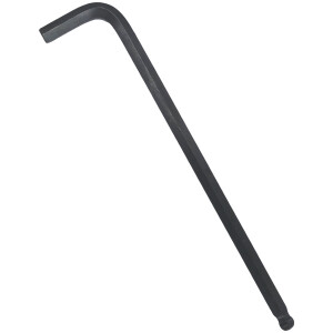 Stiftnøgle sort m/kugle 9