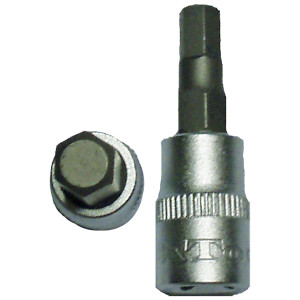 Stifttop 1/4" firk. Hex 9/64"