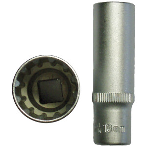 Top lang 3/8" firk. SplineLock 8mm