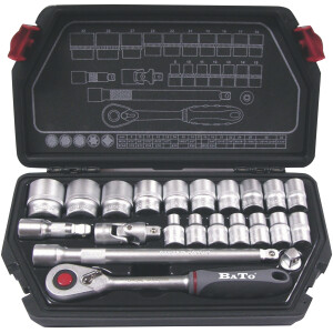 Topnøglesæt 1/2"SplineLock B-S1132