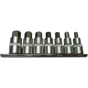 Stifttopsæt 1/2" m/Hex tommer