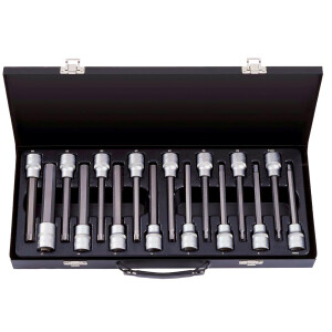 Stifttopsæt lang 1/2"firk. Torx+Hex