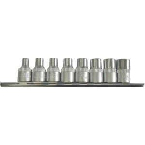 Topsæt 3/8" E5-E14 8 dele