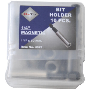 Bitsholder m/magnet 60 mm pk/10