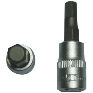 Stifttop 1/4" firk. Hex 7mm L:35mm