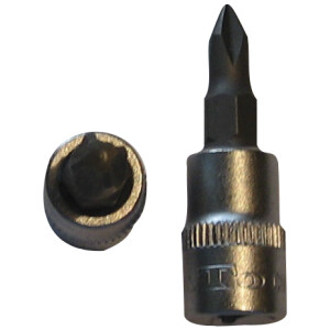 Stifttop kort 1/4" firk. PH 3
