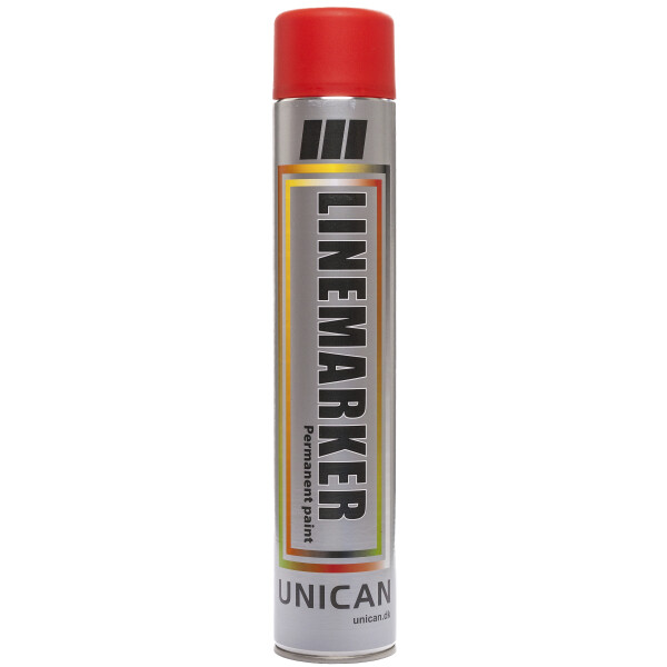Unican linemarker spray rød
