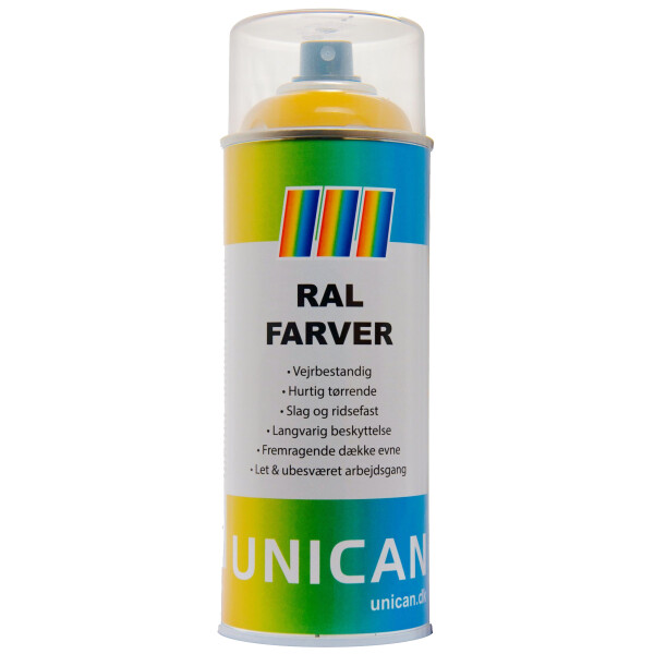 Unican RAL1003 signalgul spraymaling
