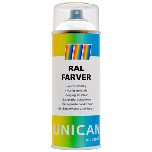 Unican RAL9003 signalhvid spraymaling