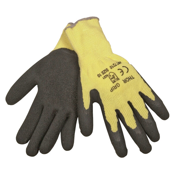 Thor Grip stenhåndteringshandsker latex 7210-11