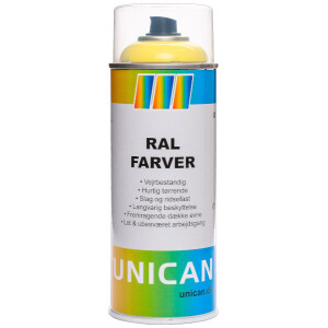 Unican RAL1021 rapsgul spraymaling