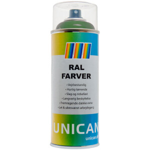 Unican RAL6002 laugrøn spraymaling