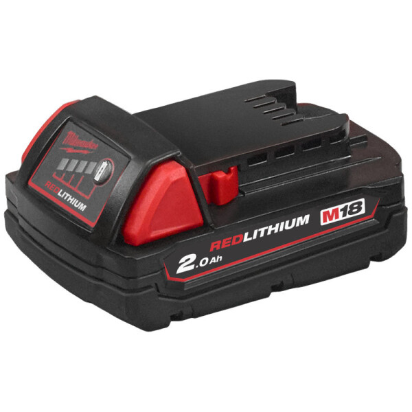 MILWAUKEE Batteri 18V_2Ah Li-ion M18 B2. 