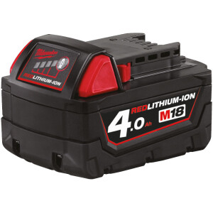 MILWAUKEE Batteri 18V_4Ah Li-ion M18 B4.