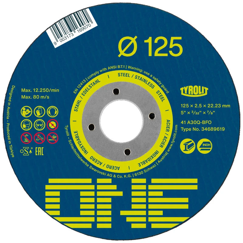 TYROLIT One skæreskive form 41 ø230×1,9 A46Q-BFO
