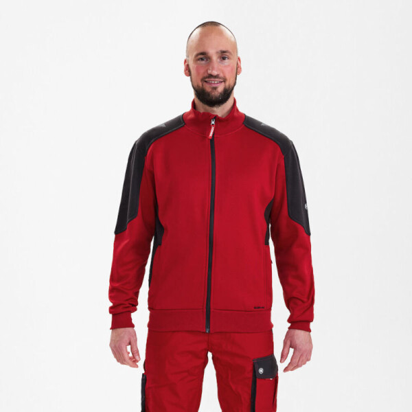 ENGEL Galaxy Sweat Cardigan med krave - Billede 5