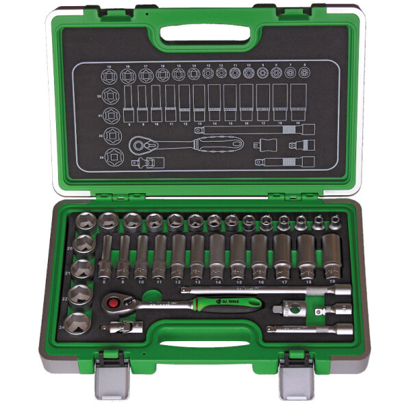 DJ TOOLS topnøglesæt 3/8"