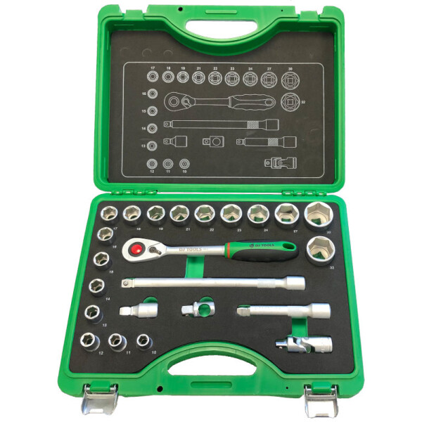 DJ TOOLS topnøglesæt 1/2"