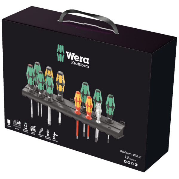 WERA Skruetrækkersæt Kraftform XXL 2 - Image 2