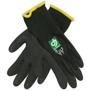 DJ TOOLS vinterhandske med touch latex halvdyp