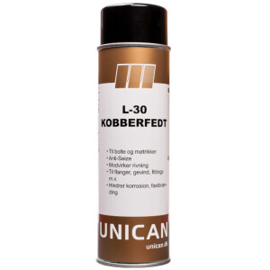 Unican L-30 kobberfedt spray