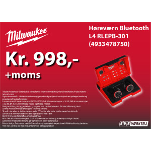 Milwaukee Høreværn bluetooth