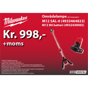 Milwaukee Områdelampe