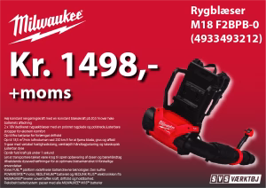 Milwaukee Rygblæser