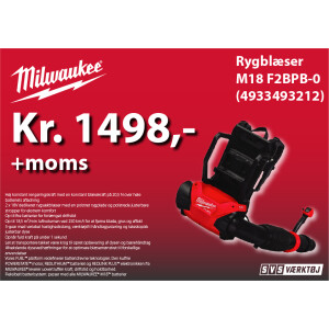 Milwaukee Rygblæser