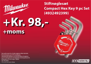 Milwaukee Stiftnøglesæt