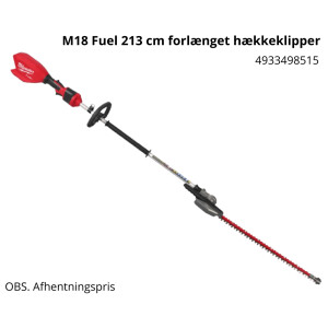 Milwaukee M18 Fuel 213 cm forlænget hækkeklipper
