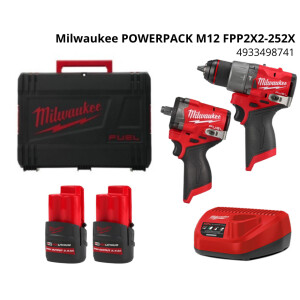 Milwaukee POWERPACK M12 FPP2X2-252X